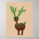 Recherche de reindeer posters Rouge