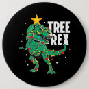 Zoek naar grappige dinosaurus buttons Tyrannosaurus