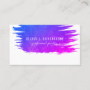 Recherche de couleur violette cartes visite Administrative professional