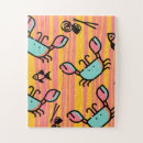 Recherche de crabe puzzles Pour enfants