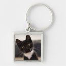 Recherche de smoking noir porteclés Chaton