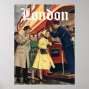 Zoek naar dubbeldekker posters Londen