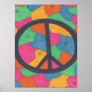 Recherche de symbole paix posters Rétro