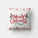 Recherche de merry christmas coussins Typographie