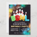 Zoek naar bowling Bowling verjaardagsuitnodigingen