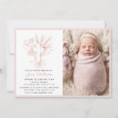 Recherche de rose baptême invitations Aquarelle florale