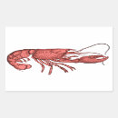 Recherche de homard rouge autocollants Vie marine