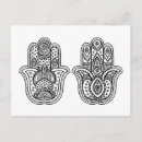 Recherche de main hamsa cartes postales Zendala