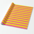 Zoek naar lijnen cadeaupapier Geel