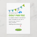 Recherche de anniversaire golf cartes postales Mini