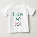 Zoek naar honds baby tshirts Liefde