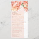 Recherche de élégant mariage menus Romantique