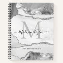 Recherche de marbre de notes carnets Monogrammé