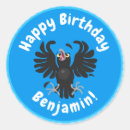 Zoek naar kraai cartoon stickers Dier