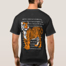 Zoek naar wilde tijger tshirts Zwart