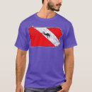 Zoek naar duik vlag tshirts Souvenir