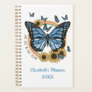 Recherche de citation papillon bureau école Bleu