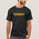 Recherche de shérif tshirts Devant