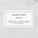 Recherche de mandataire cartes visite Conseiller