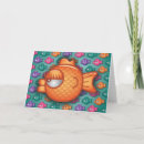 Recherche de poisson rouge vœux cartes Pour enfants