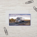 Recherche de semi remorque cartes visite Conducteur de camion