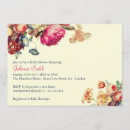 Recherche de antique bridal shower invitations Fleurs
