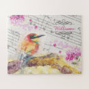 Recherche de oiseaux vintages puzzles Peinture
