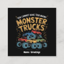 Recherche de monstres cartes visite Camions
