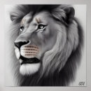 Recherche de lion de dessin au posters Animal