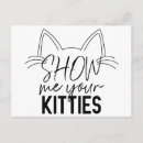 Zoek naar grappige zwarte kat briefkaarten For her