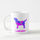 Recherche de labrador retriever tasses Silhouette
