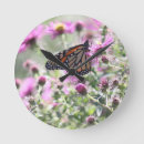 Recherche de papillon violet horloges Fleurs