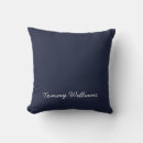 Recherche de bleu simple coussins Minimaliste