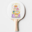 Recherche de joyeux anniversaire raquettes ping pong Heureux