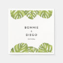 Recherche de palmier mariage serviettes Feuille de palme