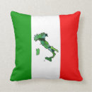 Recherche de l italie coussins Drapeau
