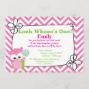 Recherche de chevron 1ans anniversaire invitations Fille