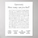 Recherche de mots français posters Mur