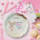 Recherche de ballerine assiettes en papier Fête de ballerine