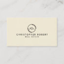 Recherche de promoteur immobilier cartes visite Architecte