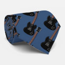 Recherche de guitare noire cravates Musicien