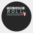 Recherche de bowling drôle autocollants Sport