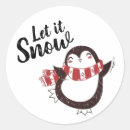 Recherche de petit pingouin autocollants Noël