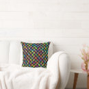 Recherche de prismatique coussins Couleurs vives