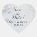Recherche de argent de coeur autocollants Anniversaire d'argent