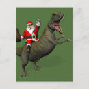 Recherche de dinosaure noël cartes postales Humour