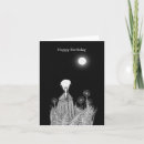 Recherche de lune blanche vœux cartes Toute personne
