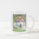 Recherche de peinture de loup tasses Faune