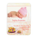 Recherche de faire part de bébé magnets Mignon