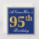 Recherche de 95 ans invitations Fête d'anniversaire